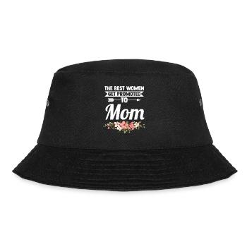 Mutter Familie Mütter Geschenk - Bucket Hat - Schwarz - Vorne - Lela (165cm)