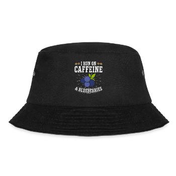 Blueberry, Fruit, Blueberry - Bucket Hat - black - Front - Lela (165cm)
