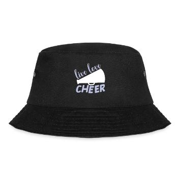 Cheerleadermädchen Cheerleading Jubel Jugend - Bucket Hat - Schwarz - Vorne - Lela (165cm)