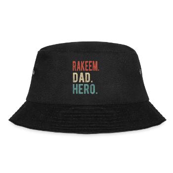 Rakeem Dad Hero - Bucket Hat - black - Front - Lela (165cm)