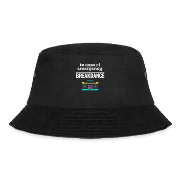 In case of emergency breakdance choreographer ballerina - Bucket Hat - black - Front - Lela (165cm)