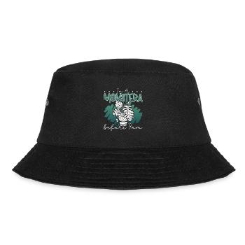 Monstera I'm A Monstera Before 9am Indoor Plants - Bucket Hat - black - Front - Lela (165cm)