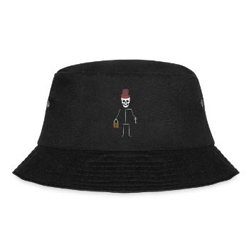 Schloss Herr Geist Gespenst Mitternacht Gespenst - Bucket Hat - Schwarz - Vorne - Lela (165cm)