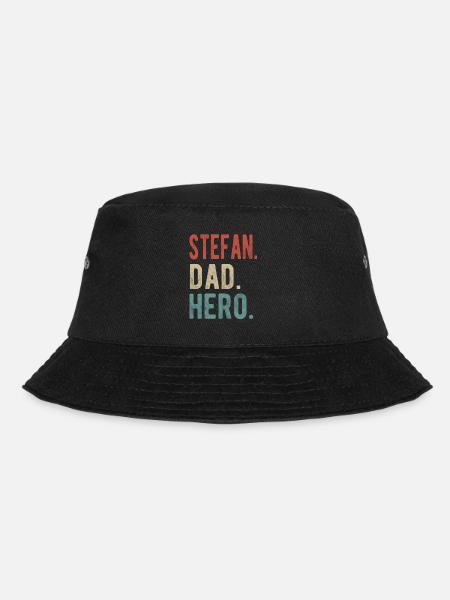 Stefan Papa Held - Bucket Hat - Schwarz