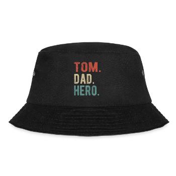 Tom Dad Hero - Bucket Hat - black - Front - Lela (165cm)