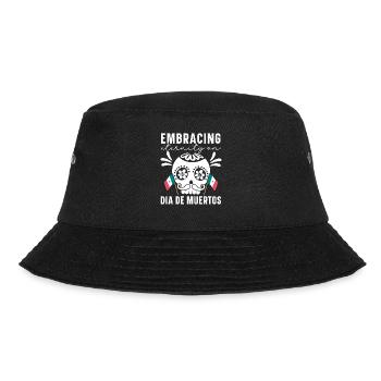 Embrancing Mexico Dia De Muertos - Bucket Hat - black - Front - Lela (165cm)