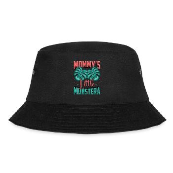 Monstera Mommy's Little Monstera Indoor Plants - Bucket Hat - black - Front - Lela (165cm)