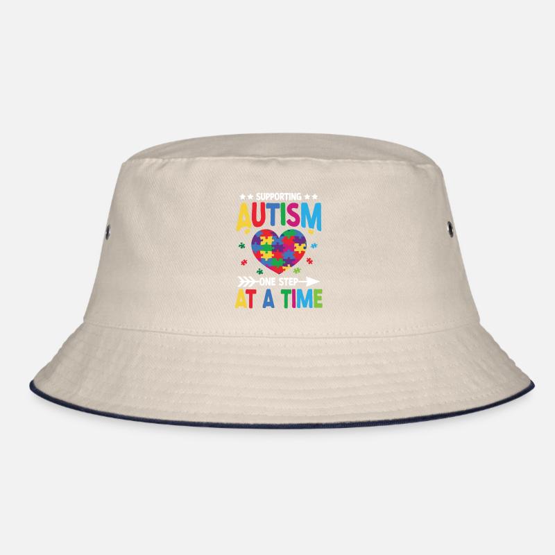 Autism Awareness Support Autistic Bucket Hat