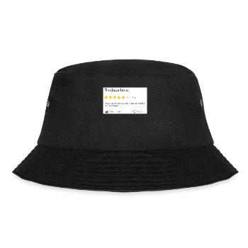 Weihnachten... ganz ohne Alkohol geht es nicht... - Bucket Hat - Schwarz - Vorne - Lela (165cm)