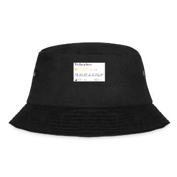 Frag mich nich, ob ich noch einen Glühwein möchte. - Bucket Hat - Schwarz - Vorne - Lela (165cm)