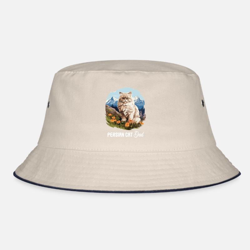 Persian Cat Perser Katze Bucket Hat
