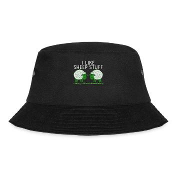 Sheep Joke Cheap Stuff - Bucket Hat - black - Front - Lela (165cm)