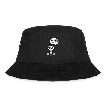 Italian Cuisine - Basil Pesto Is The Besto - Bucket Hat - Schwarz - Vorne - Lela (165cm)