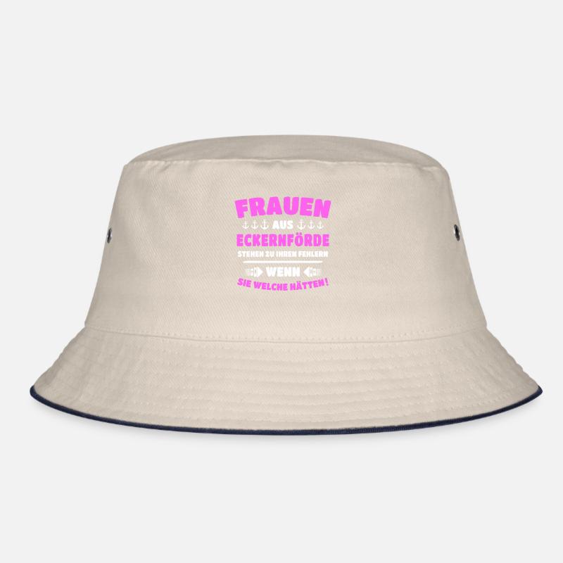 Eckernförde Frau Eckernförder Frauen Bucket Hat