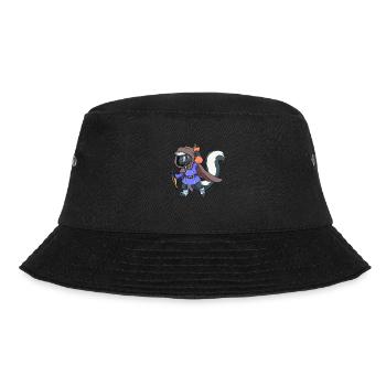 RPG Character - Thief - Rogue - Skunk - Bucket Hat - black - Front - Lela (165cm)