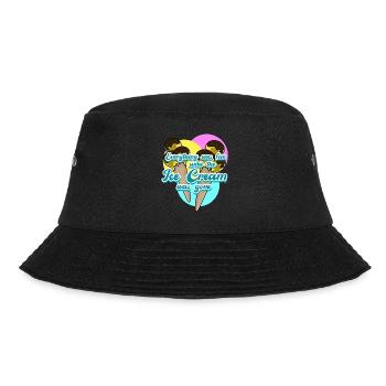 Ice Cream Icecream - Bucket Hat - Schwarz - Vorne - Lela (165cm)