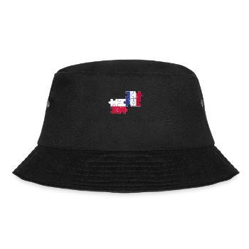Pologne France Vintage drapeau polonais - Bob - noir - Devant - Lela (165cm)