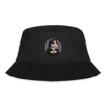Animal skull grim reaper - Bucket Hat - black - Front - Lela (165cm)