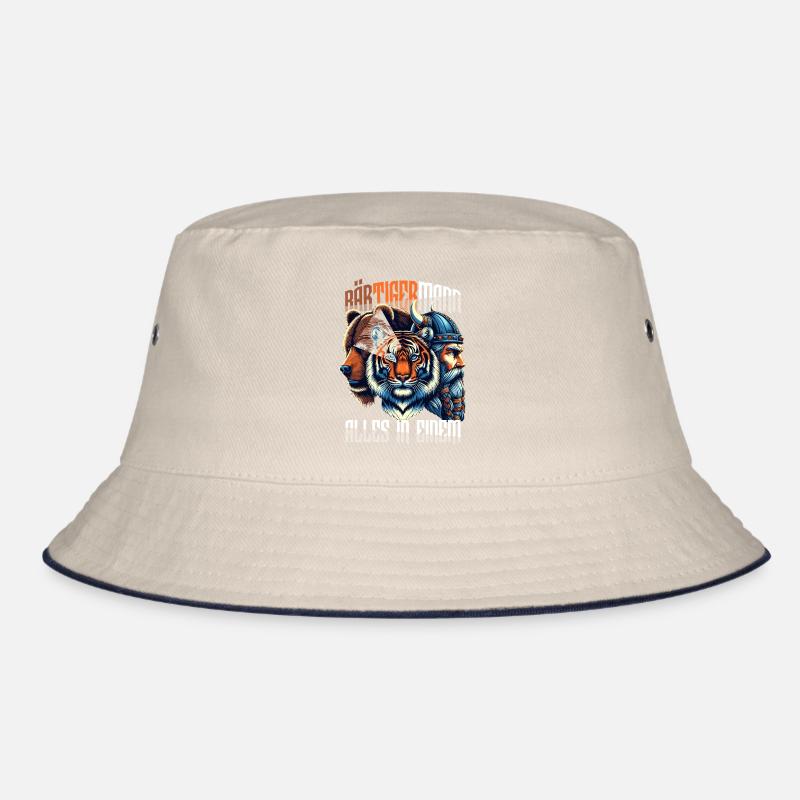 Bärtigermann alles in einem Wikinger Bucket Hat