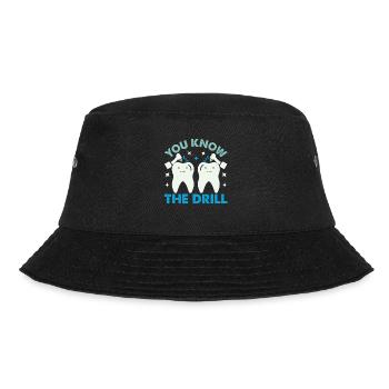 Dentist Dentist Teeth - Bucket Hat - black - Front - Lela (165cm)