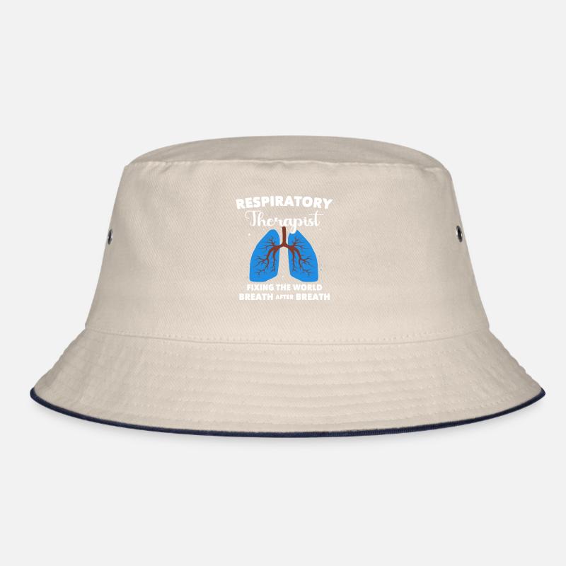 Respiratory Therapist Lung Bucket Hat