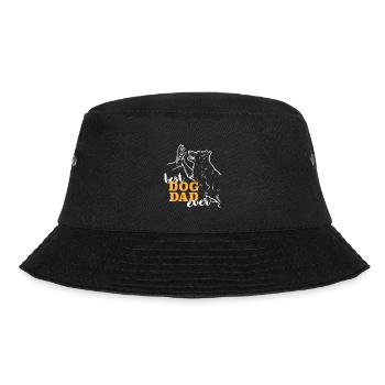 Best Border Collie Dog Dad in the World - Bucket Hat - black - Front - Lela (165cm)