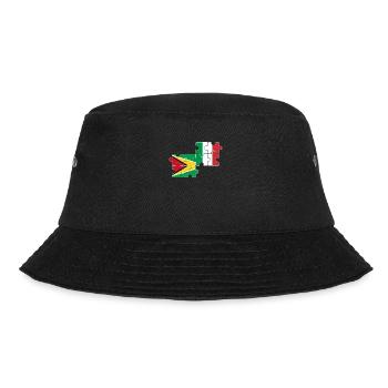 Drapeau de la Guyane, Italie, Guyanais - Bob - noir - Devant - Lela (165cm)