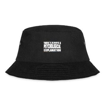 Psychological Explanation Professional Forensic - Bucket Hat - black - Front - Lela (165cm)