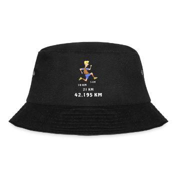 JOG - Bucket Hat - black - Front - Lela (165cm)