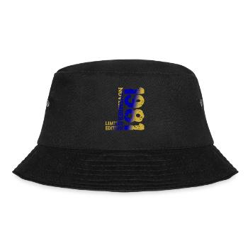 1981 November Limited Edition 42. Geburtstag Deko - Bucket Hat - Schwarz - Vorne - Lela (165cm)