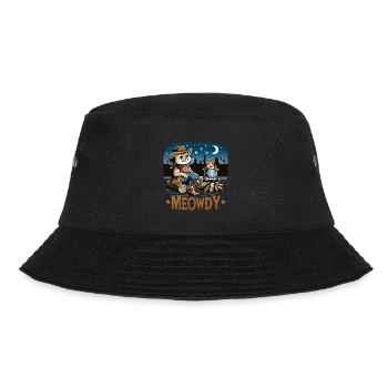 Miaousseux pays Cowboy Vintage Western chat - Bob - noir - Devant - Lela (165cm)