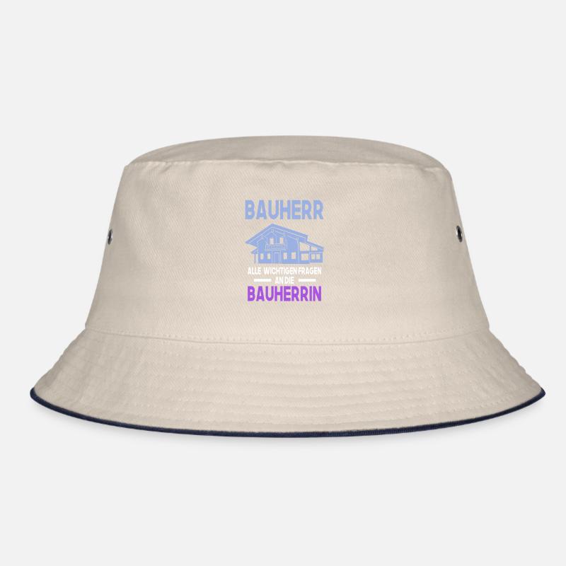 Bauherr Traumhaus Eigenheim Bucket Hat