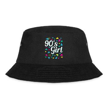 Rétro des années 90 Girl Power Style Pop Culture - Bob - noir - Devant - Lela (165cm)