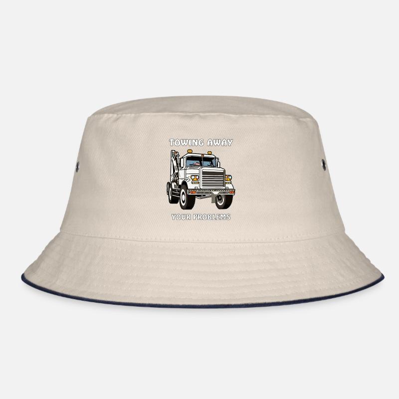 ABSCHLEPPWAGEN TOWING AWAY YOUR PROBLEMS Bucket Hat