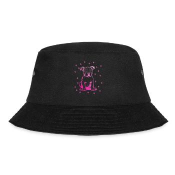 American Pitbull with Small Paws - Bucket Hat - black - Front - Lela (165cm)