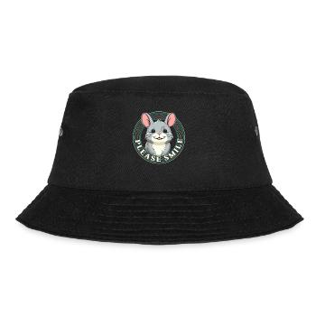 Chinchilla Mignon Juste Sourire - Bob - noir - Devant - Lela (165cm)