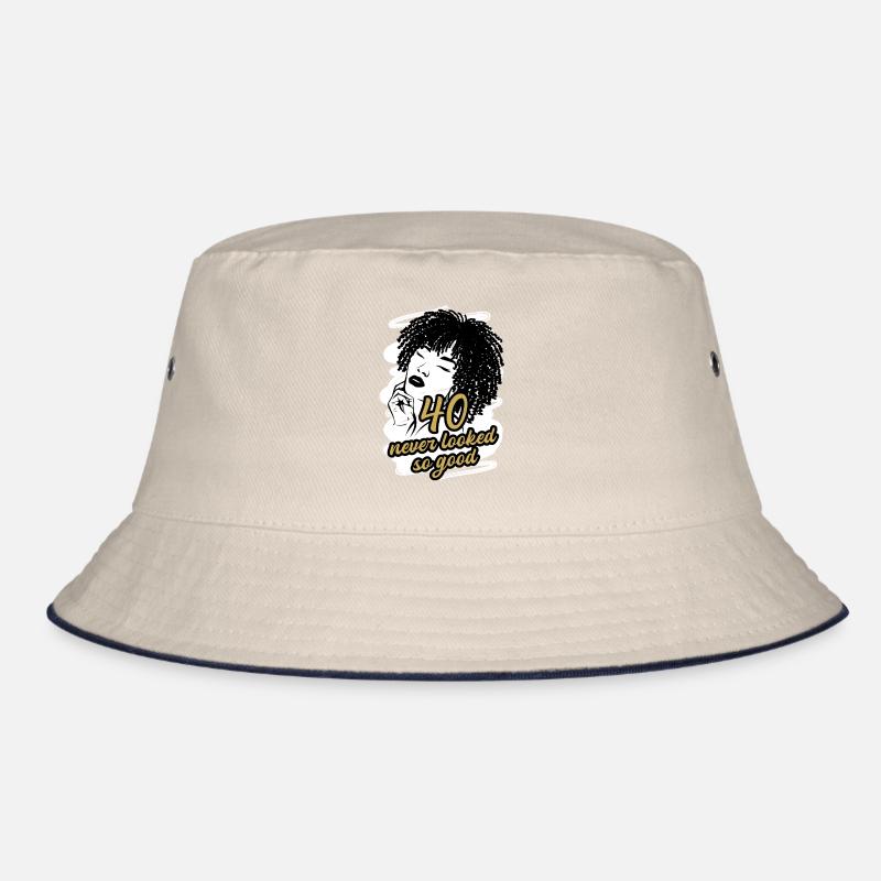 40 and Irresistibly Charming Bucket Hat