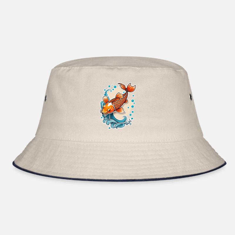 Koi Carp - Japanese Fish Bucket Hat