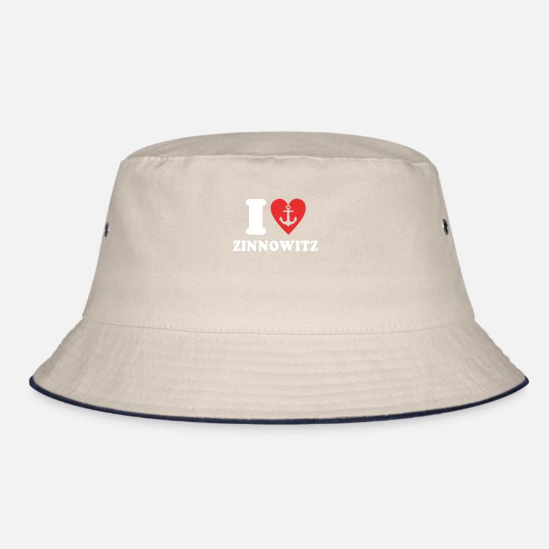 I Love Zinnowitz Dear Zinnowitzer Bucket Hat