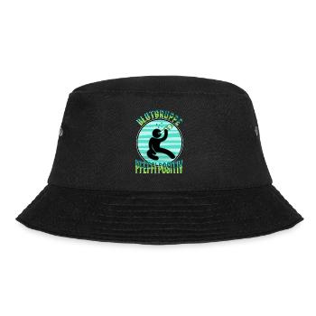 Blutgruppe Pfeffi Positiv - Bucket Hat - Schwarz - Vorne - Lela (165cm)