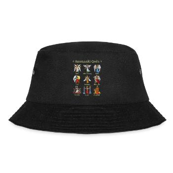 Anunnaki Sumerian Mythology Gods - Bucket Hat - black - Front - Lela (165cm)