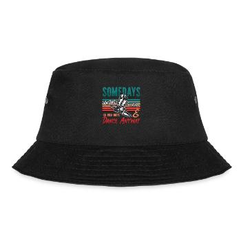 Line Dancing Somedays Ya Just Gotta Country Dance - Bucket Hat - Schwarz - Vorne - Lela (165cm)