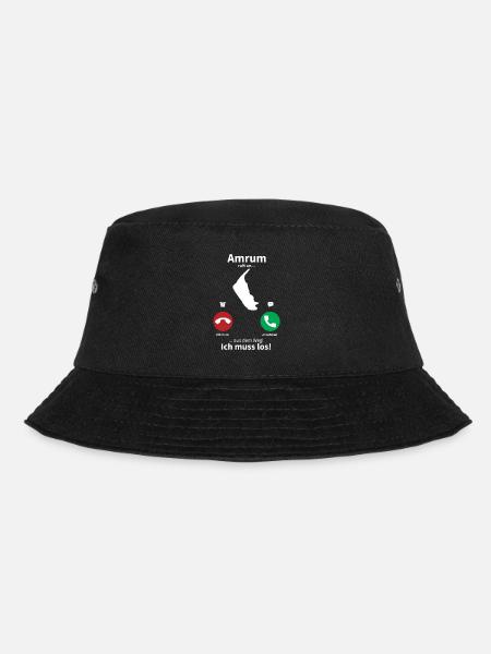 Amrum ruft an... - Bucket Hat - Schwarz