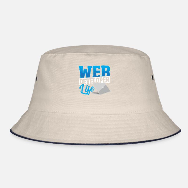 Web Developer Life Web Developer Programmer Bucket Hat