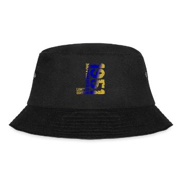 1951 November Limited Edition 72nd Birthday Decoration - Bucket Hat - black - Front - Lela (165cm)