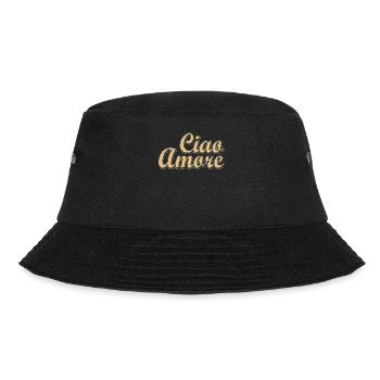 Ciao Amore - Bucket Hat - black - Front - Lela (165cm)