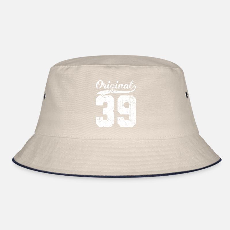 39 Original 85 Jahren Mann Frau Geburtstag Bucket Hat