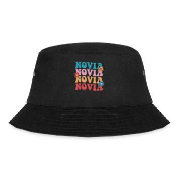 Bachelorette Party Jga - Bucket Hat - Schwarz - Vorne - Lela (165cm)