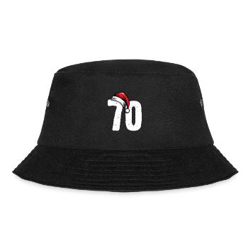 70 Number Christmas - Bucket Hat - black - Front - Lela (165cm)