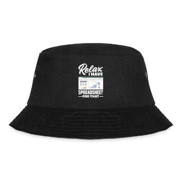 Funny Tax Advisor Accountant Gift - Bucket Hat - black - Front - Lela (165cm)